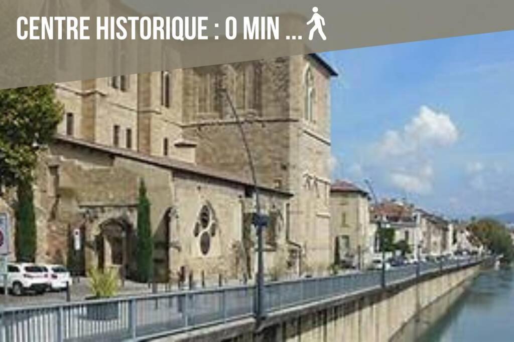 La Chaumiere, Centre Historique, Fibre, Ess, Rez-De-Chaussee, Bedinshop 伊泽尔河畔的罗曼 外观 照片