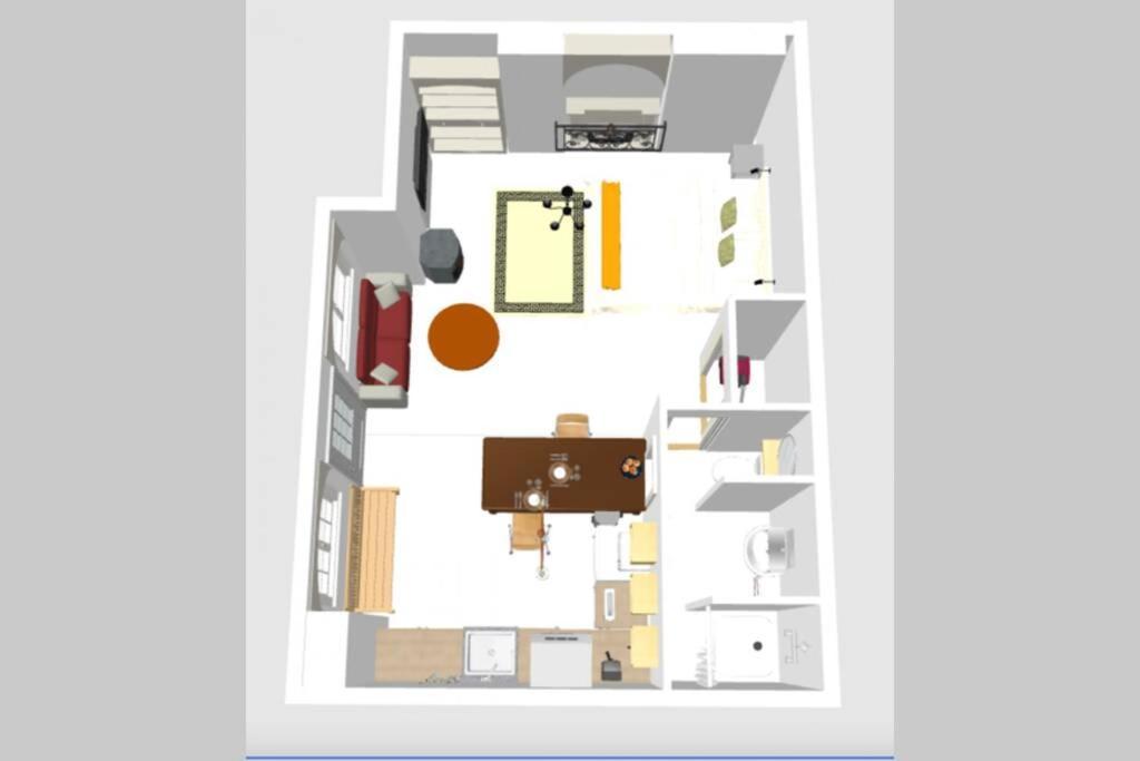 La Chaumiere, Centre Historique, Fibre, Ess, Rez-De-Chaussee, Bedinshop 伊泽尔河畔的罗曼 外观 照片
