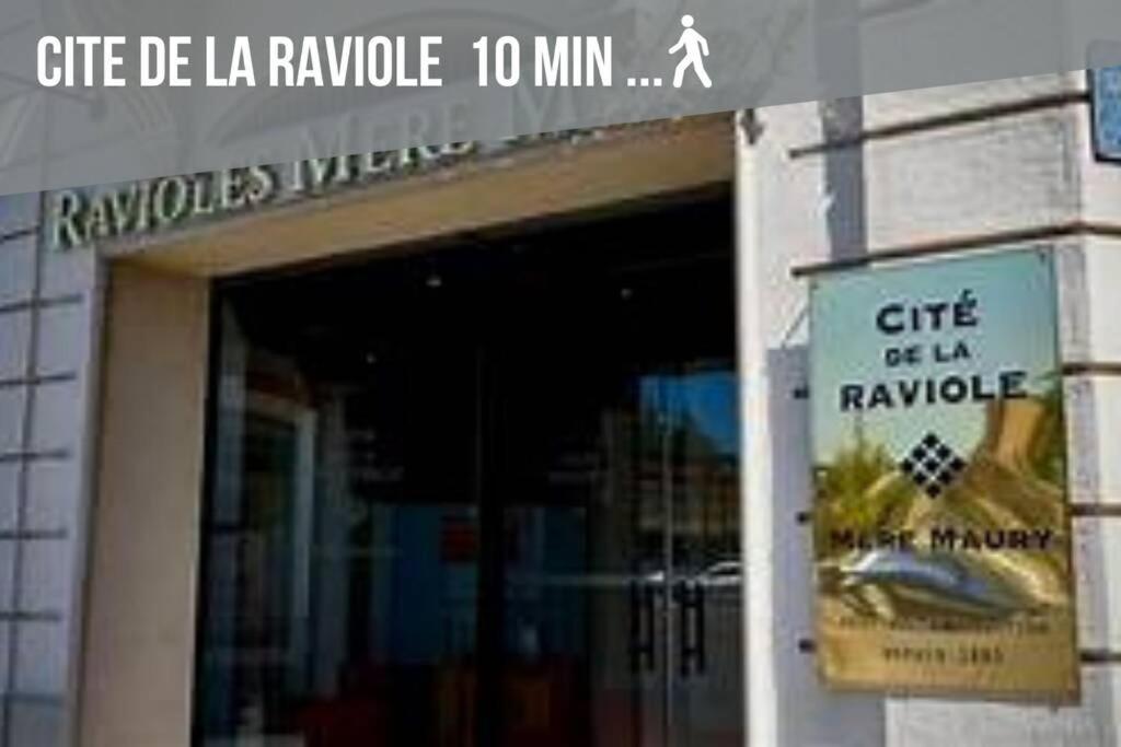 La Chaumiere, Centre Historique, Fibre, Ess, Rez-De-Chaussee, Bedinshop 伊泽尔河畔的罗曼 外观 照片